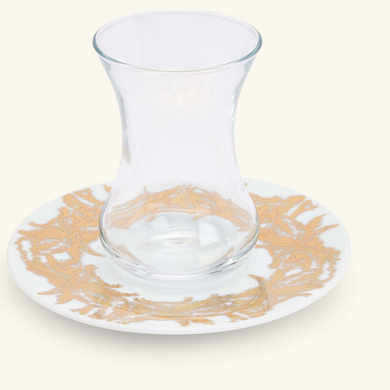 silsal tamrah by razan alazzouni palm arabic tea cup   saucer gold set of 2