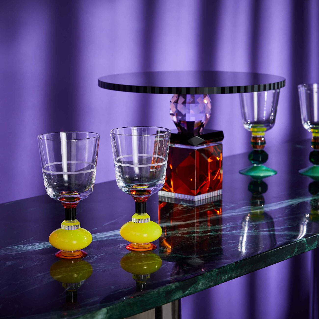 ريفليكشنز كوبنهاغن طقم مؤلف من كأسين ريتشموند باللون الأصفر