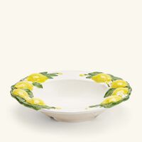 Lemon Pasta Bowl White les ottomans lemon pasta bowl white