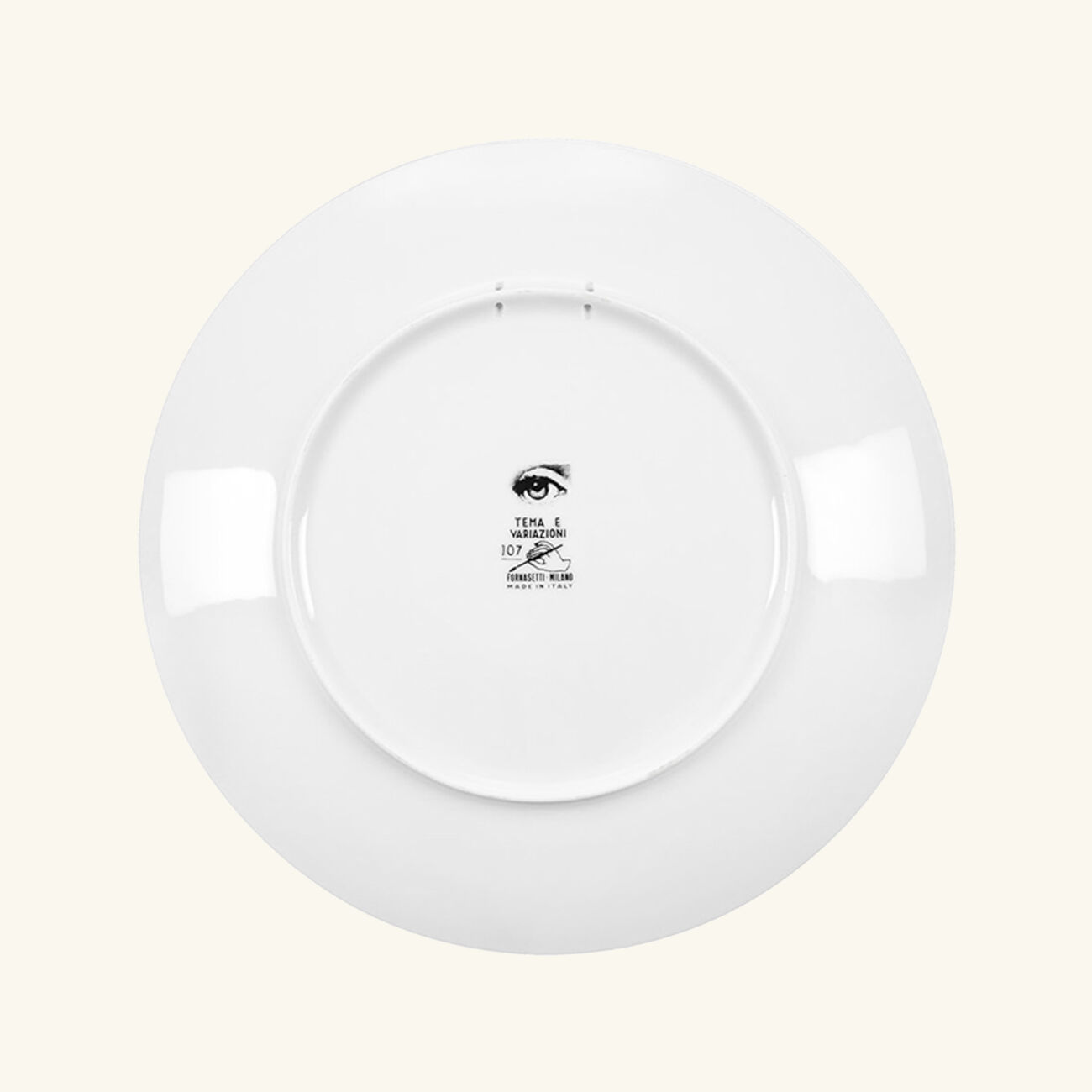 Tema e Variazioni no.107 Wall Plate fornasetti tema e variazioni no 107 wall plate