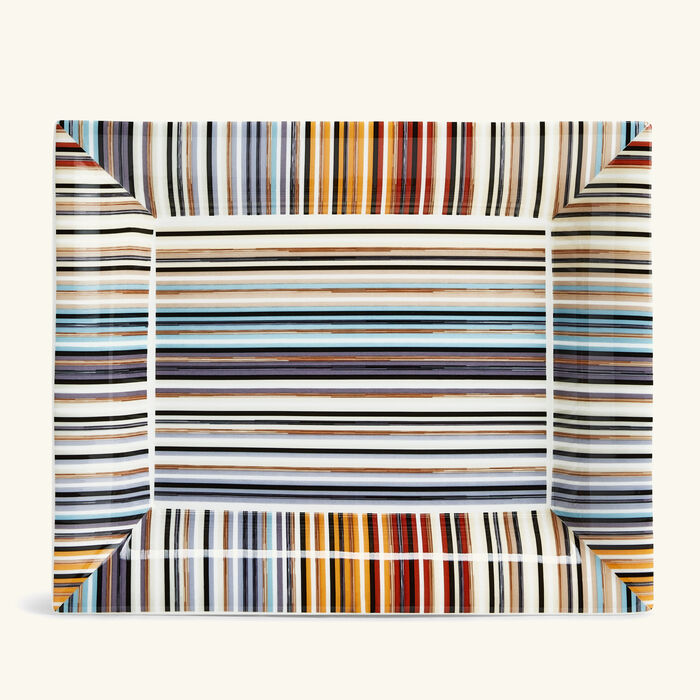 missoni home stripes jenkins trinket tray rectangular small