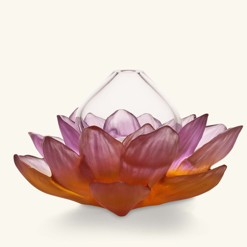 Jardin De Lotus Solifore Vase Mini Pink daum jardin de lotus solifore vase mini pink