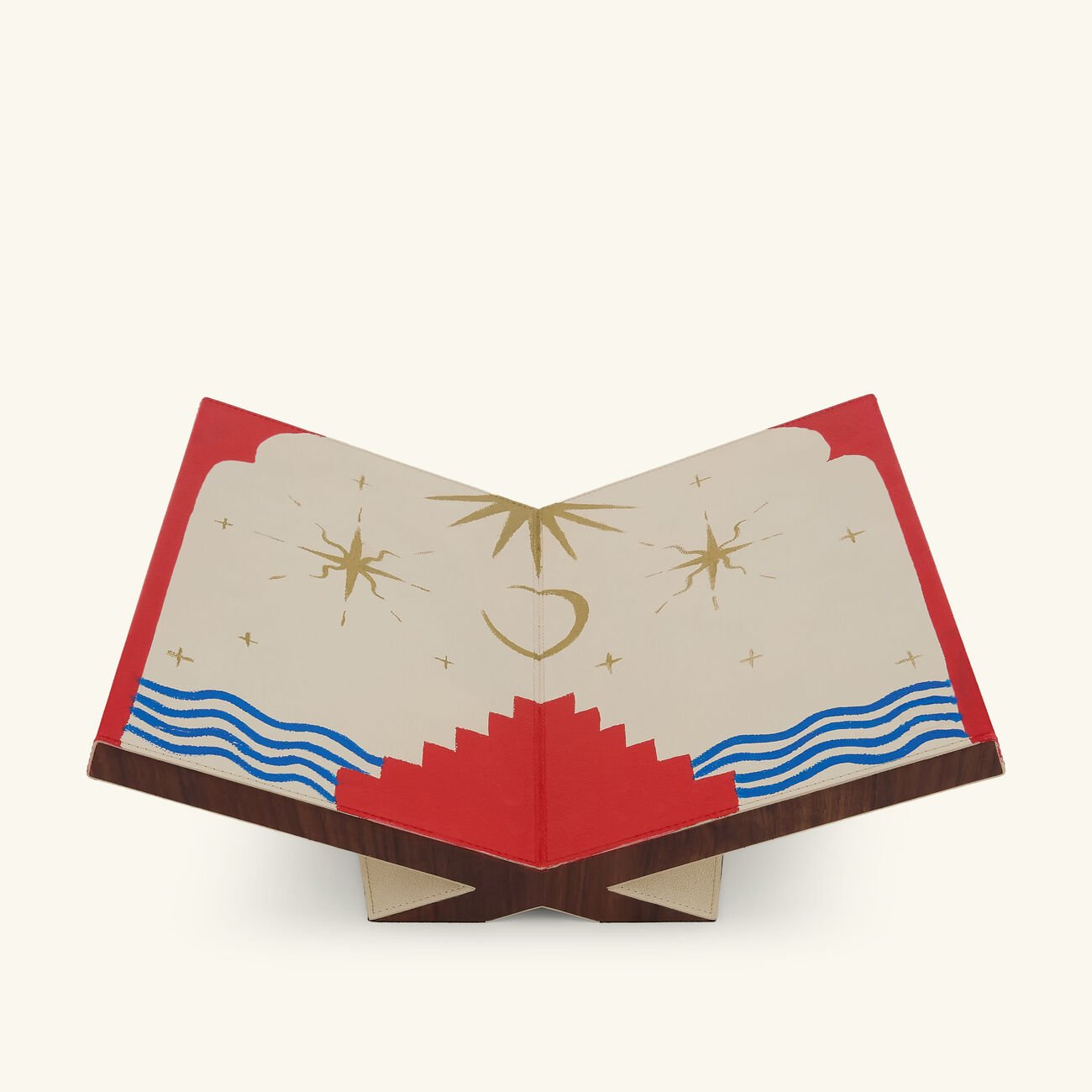 assouline culture classic bookstand pebble