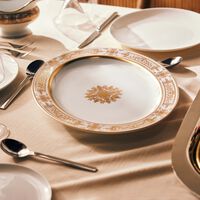 Aux Rois Serving Platter Oval Gold 38cm bernardaud aux rois serving platter oval gold 38cm