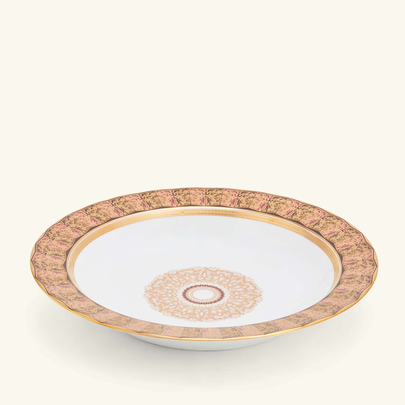Eventail Serving Bowl White 29cm bernardaud eventail serving bowl white 29cm