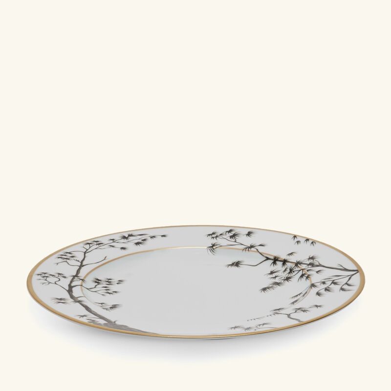 بينتو باريس طبق التقديم فيو كيوتو دائري أبيض 26 سم