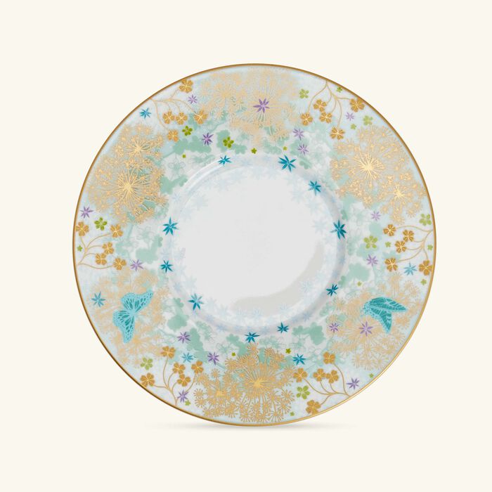 bernardaud tea cup   saucer blue set of 4