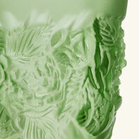 Pivoines Vase Mini Green lalique pivoines vase mini green