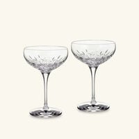 waterford lismore cocktail glasses clear set of 2