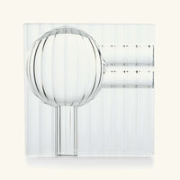 baccarat havana ashtray square mini clear