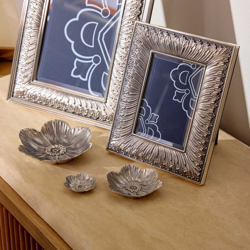 buccellati narcissus flower bowl small slver