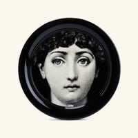 fornasetti tema e variazioni no 1 tray round large grey limited edition