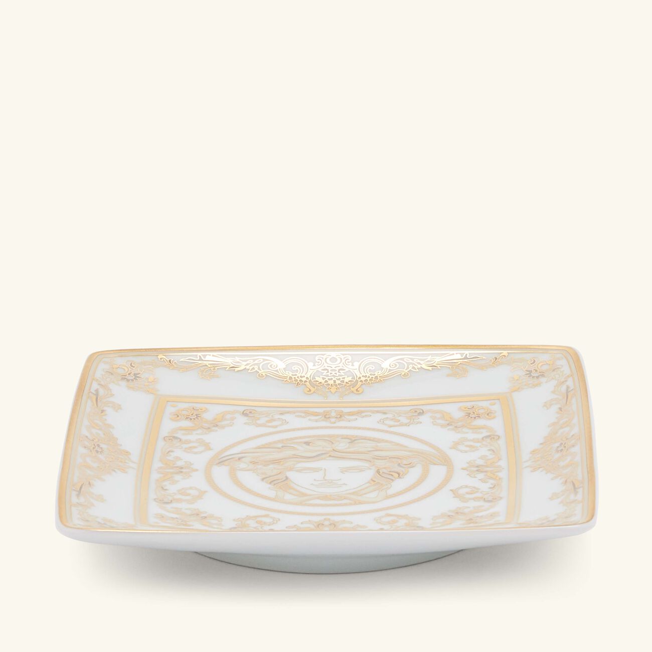 Medusa Gala Trinket Tray White 12cm versace medusa gala trinket tray white 12cm