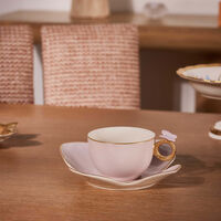 Butterfly Tea Cup & Saucer Pastel Pink villari butterfly tea cup saucer pastel pink