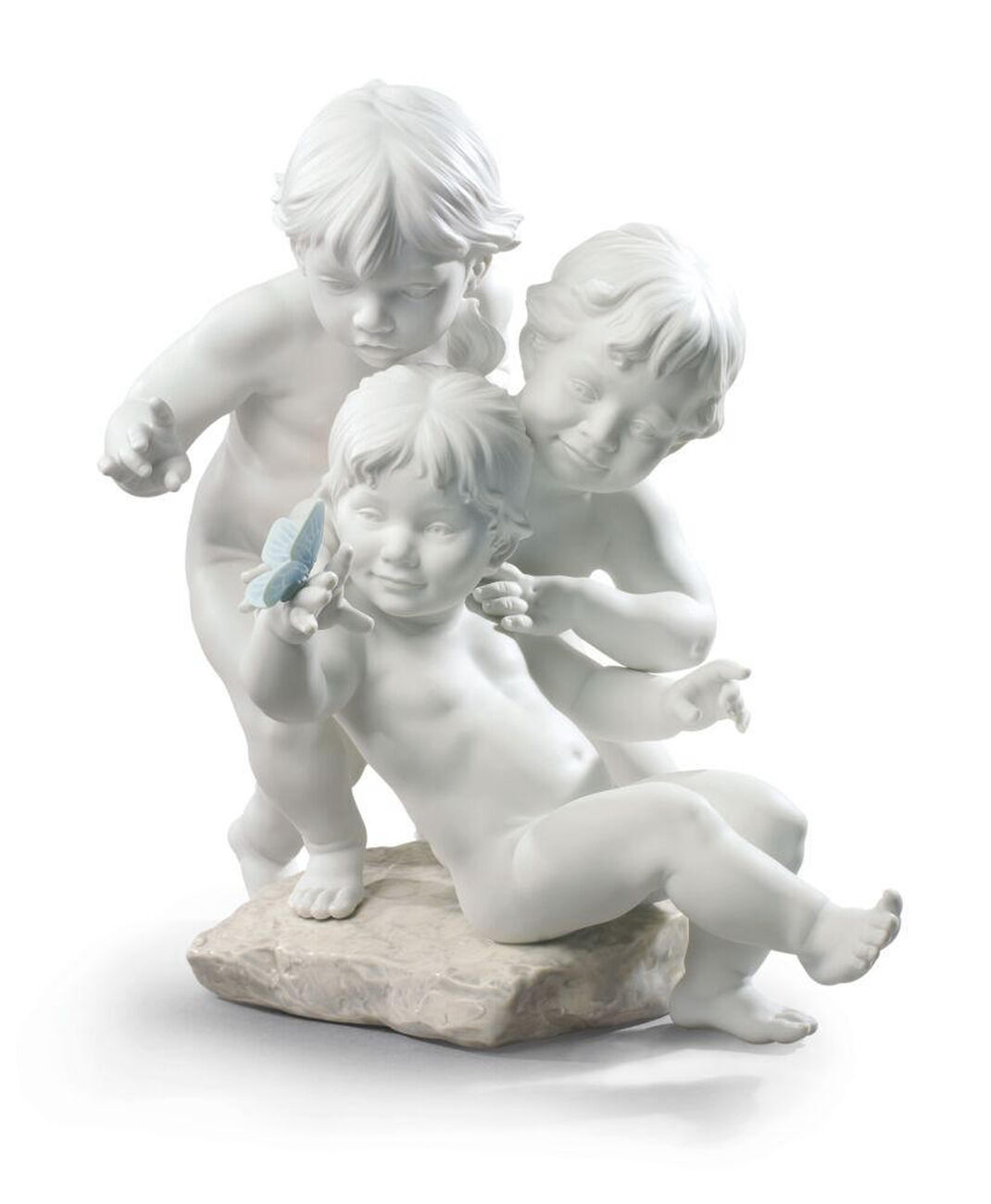lladro children s curiosity sculpture large white