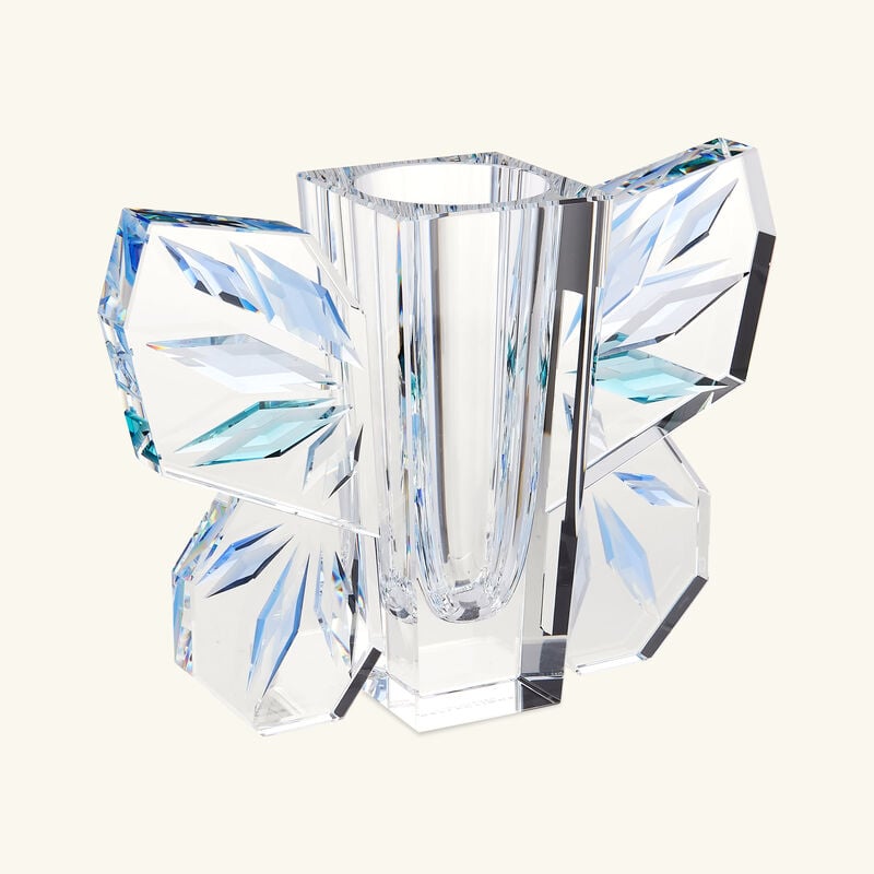reflections copenhagen lucie butterfly vase blue