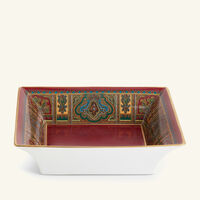 إيترو صينية كشمير للمقتنيات الصغيرة مربعة صغيرة حمراء