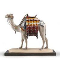 Camel Sculpture Medium White lladro camel sculpture medium white