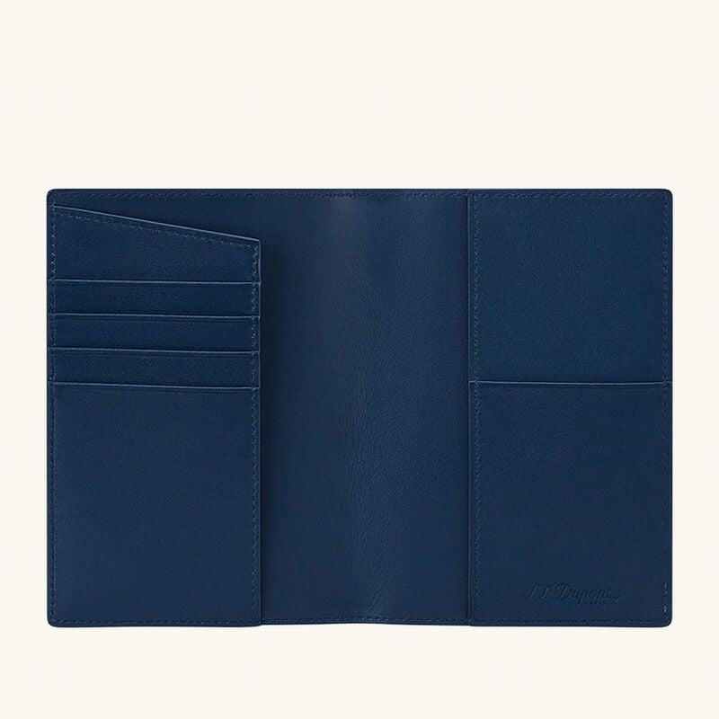 Firehead Passport Holder Blue st dupont firehead passport holder blue