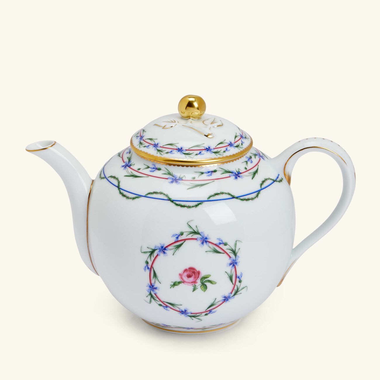 Le Gobelet Du Roy Tea Pot White bernardaud le gobelet du roy tea pot white