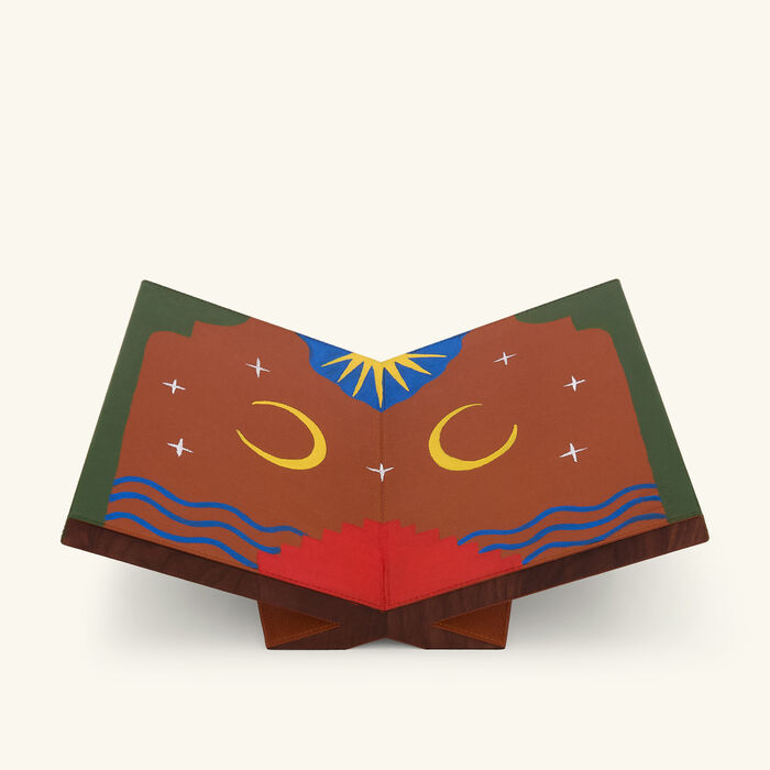 assouline culture classic bookstand camel