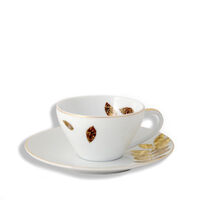 Vegetal Or Cup & Saucer, small