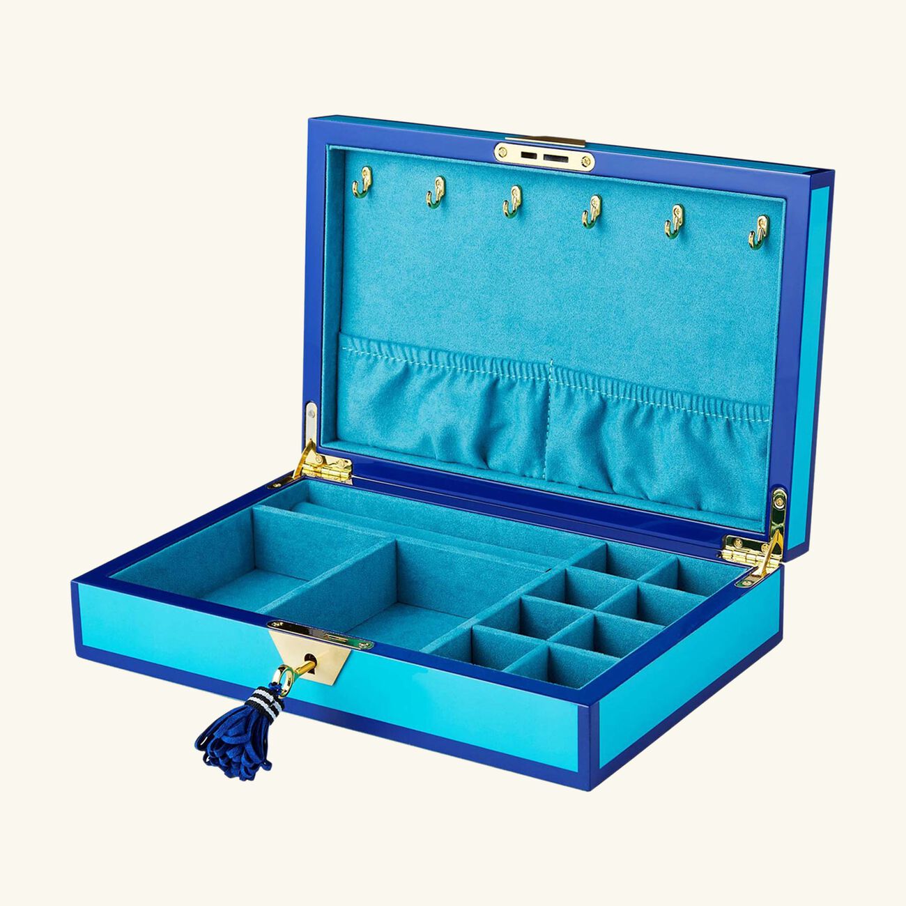 Botanist Jewelry Box Blue jonathan adler botanist jewelry box blue