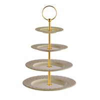 Peacock 4-Tier Cake Stand, small