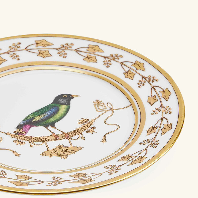 Impero Geai Bread Plate Round Gold 16cm ginori 1735 impero geai bread plate round gold 16cm