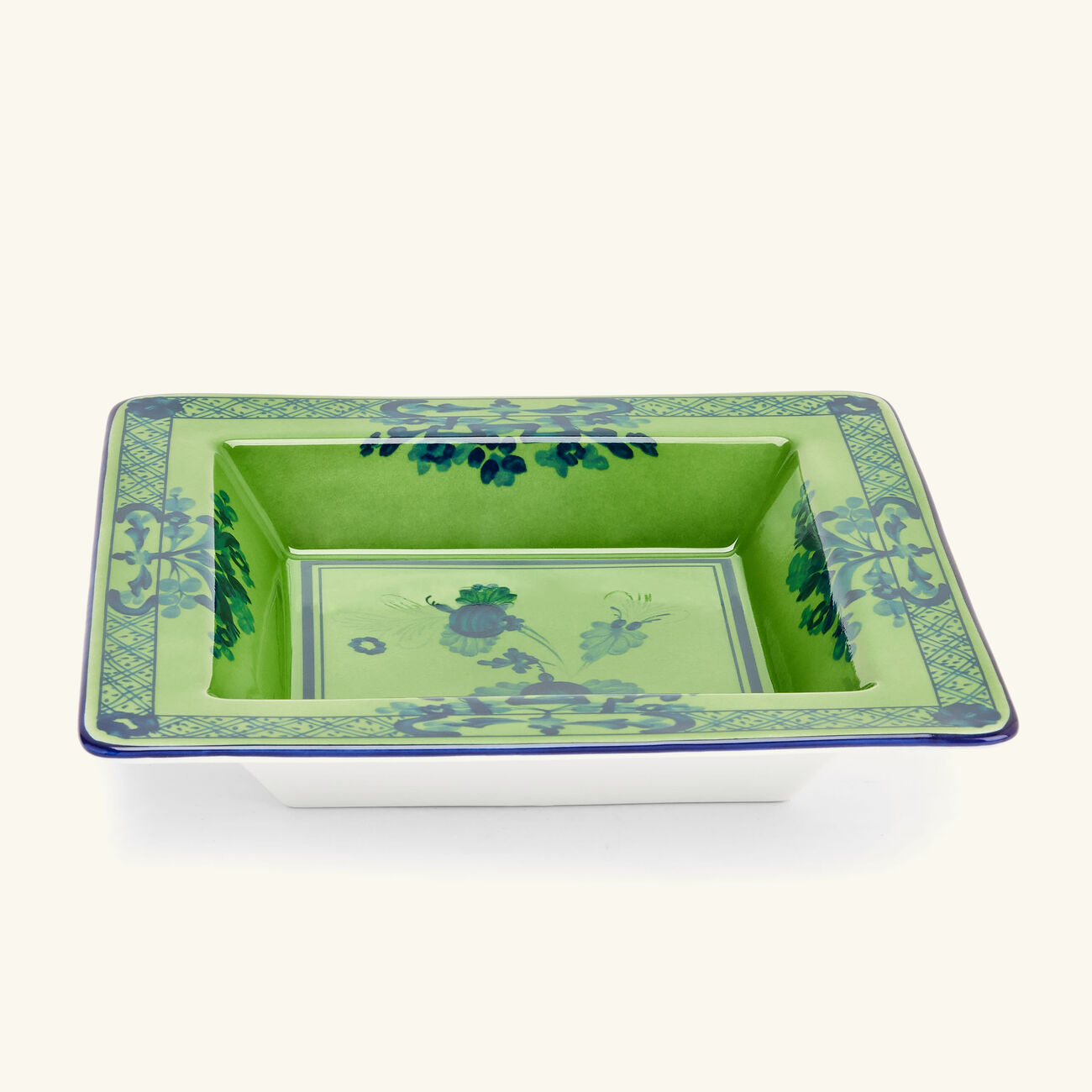 Oriente Italiano Malachite Trinket Tray Square Small Green ginori 1735 oriente italiano malachite trinket tray square small green