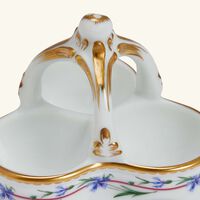bernardaud le gobelet du roy salt   pepper shakers white