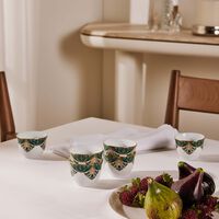 Rêves Du Nil Arabic Coffee Cup Green Set Of 6 haviland r ves du nil arabic coffee cup green set of 6
