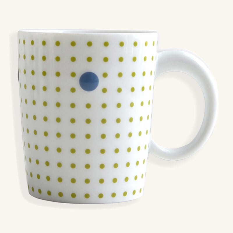 Knossos Paros Mug Absinthe Green bernardaud knossos paros mug absinthe green