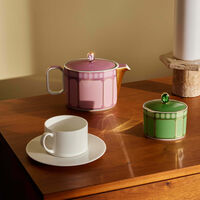 rosenthal signum rose tea pot pink