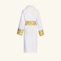versace medusa amplified bath robe medium white