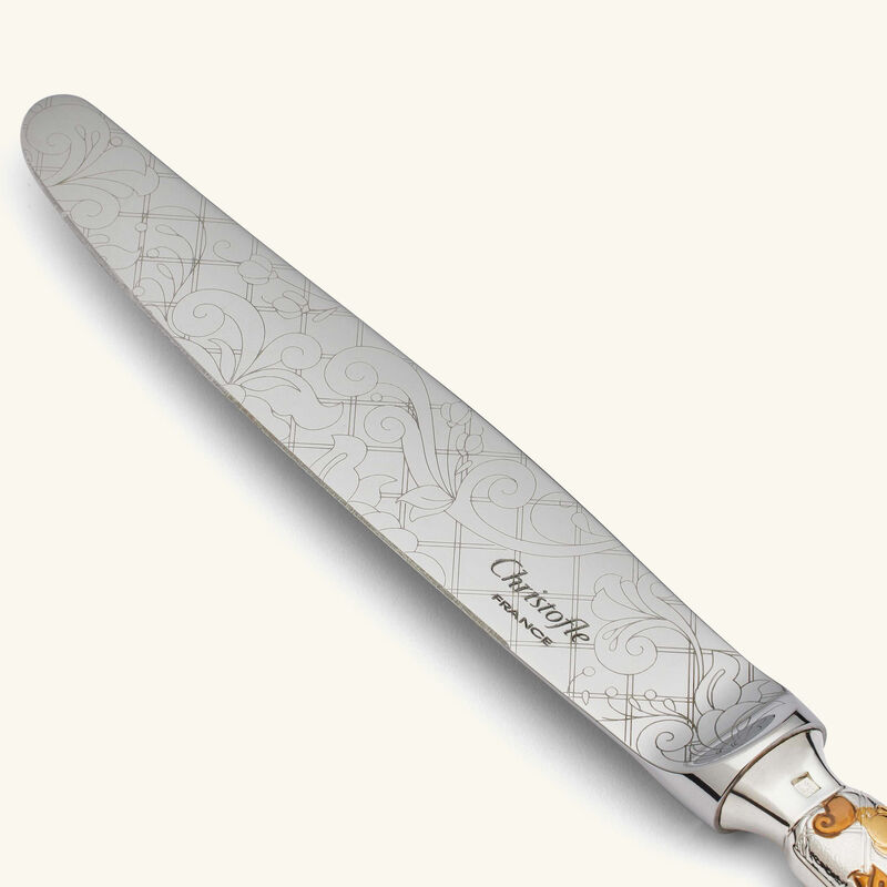 christofle jeden knife silver plated