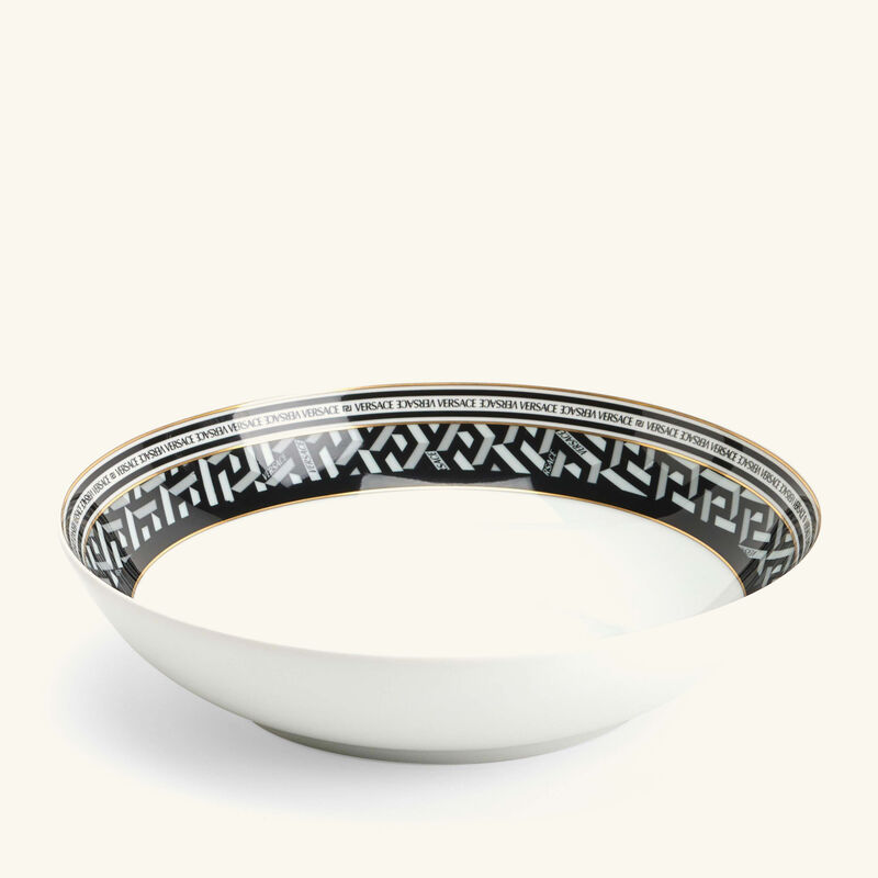 La Greca Signature Soup Plate White 21cm versace la greca signature soup plate white 21cm