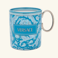 Barocco Mug Blue versace barocco mug blue