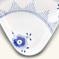 رويال كوبنهاغن طقم أطباق التقديم بلو فلوتد ميغا من أربعة أطباق