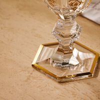 baccarat harcourt empire drinking glass gold