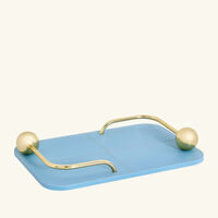 St. Germain Tray Rectangular Large Blue jonathan adler st germain tray rectangular large blue