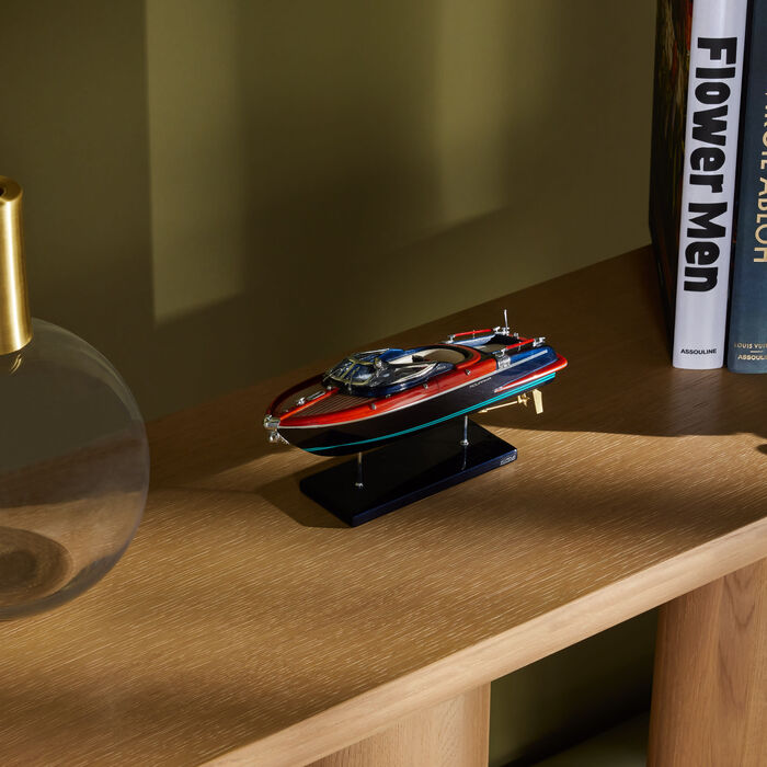kiade riva aquariva model boat small brown