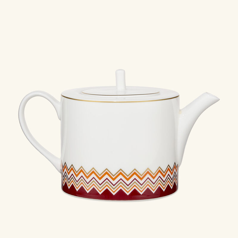 missoni home iconic tea   coffee pot multicolor