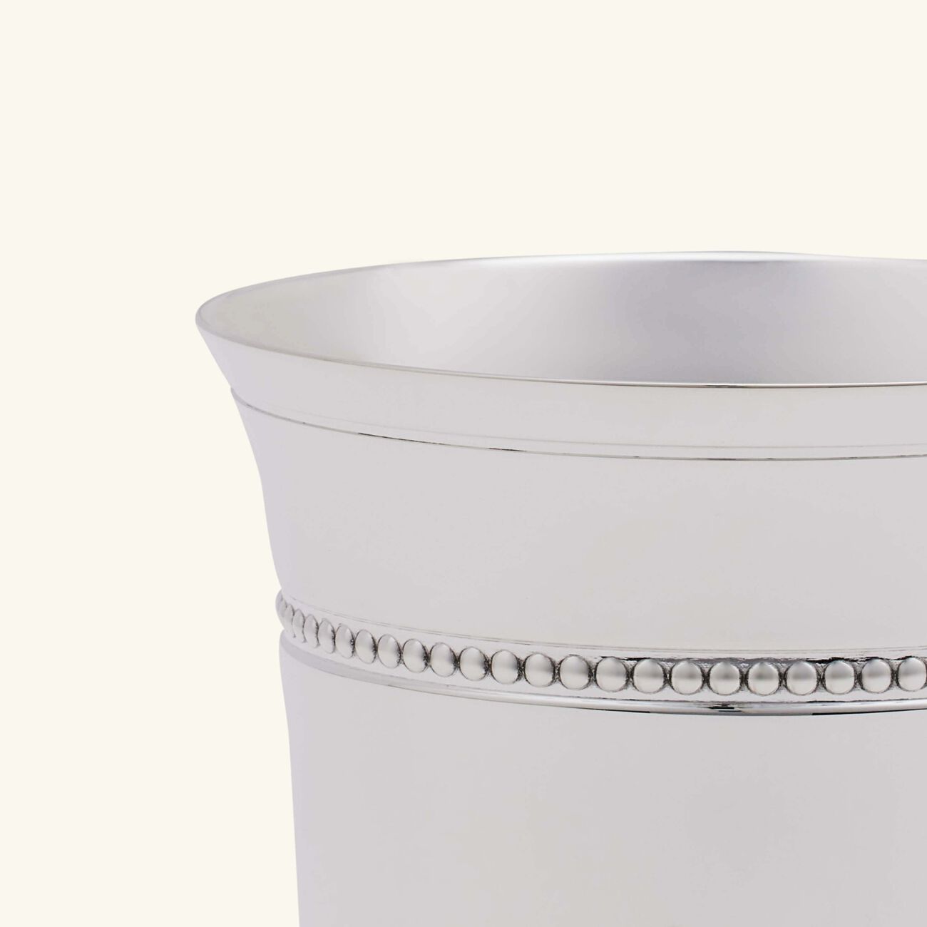 christofle perles baby cup sterling silver