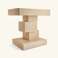 Cubist Side Table White jonathan adler cubist side table white