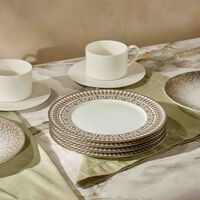 Tiara Dessert Plate Round Silver 22cm Set Of 4 haviland tiara dessert plate round silver 22cm set of 4