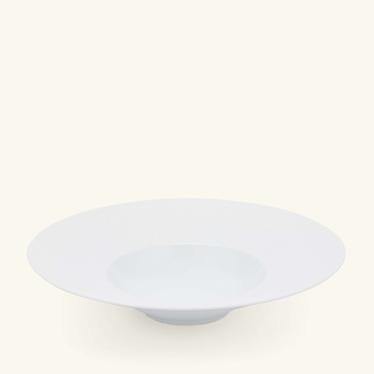Ecume Soup Plate Round White 27cm bernardaud ecume soup plate round white 27cm
