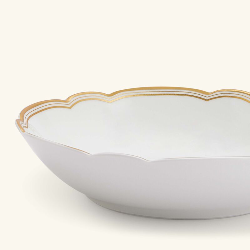 Pompadour Soup Plate Round Gold 19cm bernardaud pompadour soup plate round gold 19cm