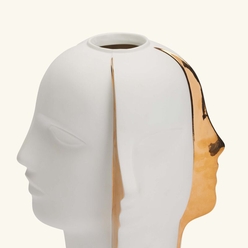 jonathan adler atlas split vase medium white