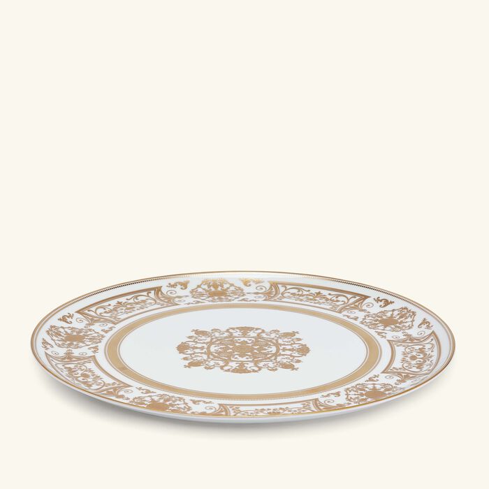 Aux Rois Serving Platter Round Gold 32cm bernardaud aux rois serving platter round gold 32cm